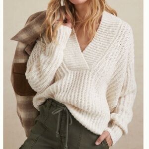 Anthropologie Pilcro Chunky Knit Oversized Slouchy Pullover Joyce Sweater Medium
